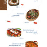 Menu Pitondoner Morocco